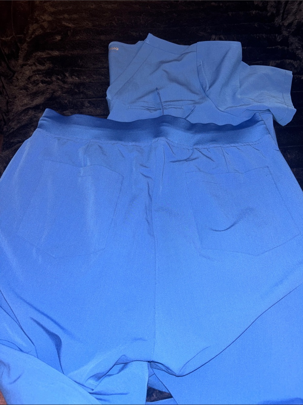 Mandala Royal Blue Scrub Set - Picture 4 of 5